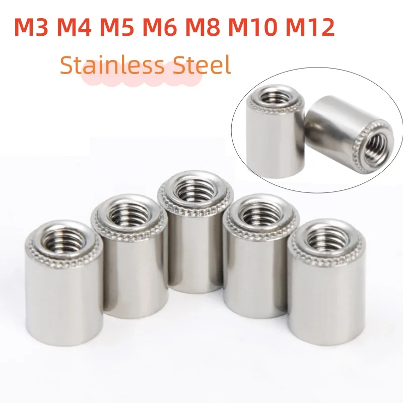 100pcs M3 M4 M5 M6 M8 M12 Stainless Steel Riveting Nut BBS Waterproof Nut Column No Steps Blind Hole Nut Columnseal Design
100pcs M3 M4 M5 M6 M8 M12 Stainless Steel Riveting Nut BBS Waterproof Nut Column No Steps Blind Hole Nut Columnseal Design