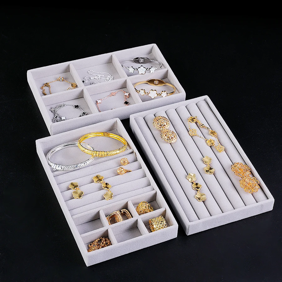 1 set, (including 8PCS) flocking jewelry box jewelry tray ring box jewlery box jewelry organizer earring organizer
1 set, (including 8PCS) flocking jewelry box jewelry tray ring box jewlery box jewelry organizer earring organizer