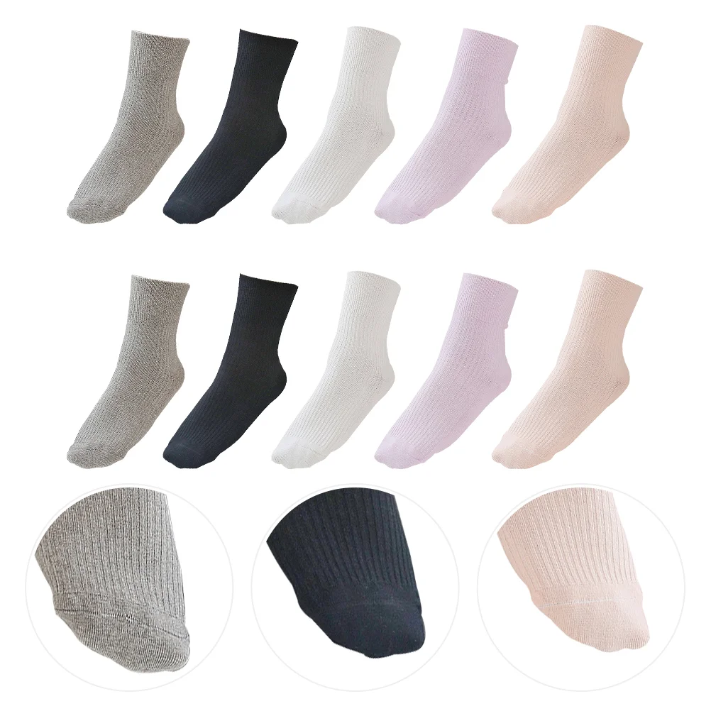 5 Pairs Care Socks Diabetes for Women Cotton Crew Elderly Pregnant Non-Binding Foot Woman
5 Pairs Care Socks Diabetes for Women Cotton Crew Elderly Pregnant Non-Binding Foot Woman