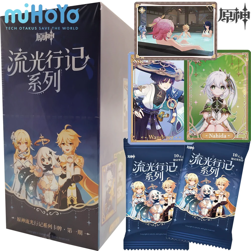 MiHoYo Official Open World Game Genshin Impact Collection Card Fan Like Classic Characters Peripheral Surprise Cards Kids Gifts
MiHoYo Official Open World Game Genshin Impact Collection Card Fan Like Classic Characters Peripheral Surprise Cards Kids Gifts