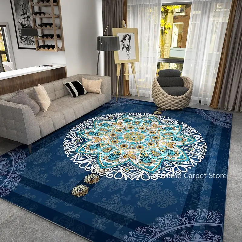 European Classical Living Room Sofa Carpet Decoration Bedroom Antiskid Washable Ethnic Style Mat Big Size Study Rug Customizable
European Classical Living Room Sofa Carpet Decoration Bedroom Antiskid Washable Ethnic Style Mat Big Size Study Rug Customizable