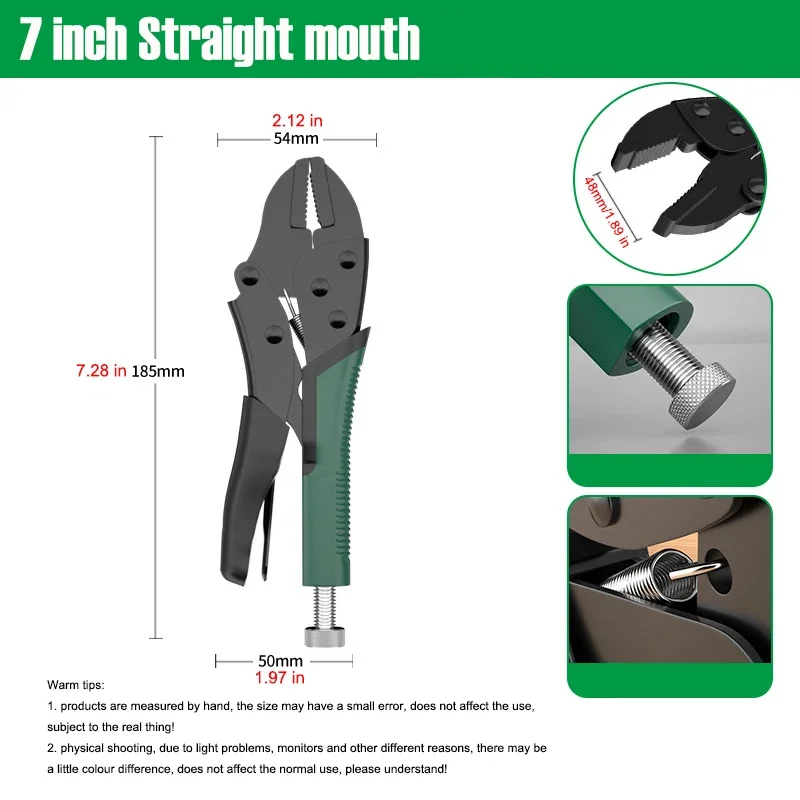 Регулируемые плоскогубцы, универсальные плоскогубцы под давлением, ручные многофункциональные фиксированные плоскогубцы промышленного класса.
Регулируемые плоскогубцы, универсальные плоскогубцы под давлением, ручные многофункциональные фиксированные плоскогубцы промышленного класса.