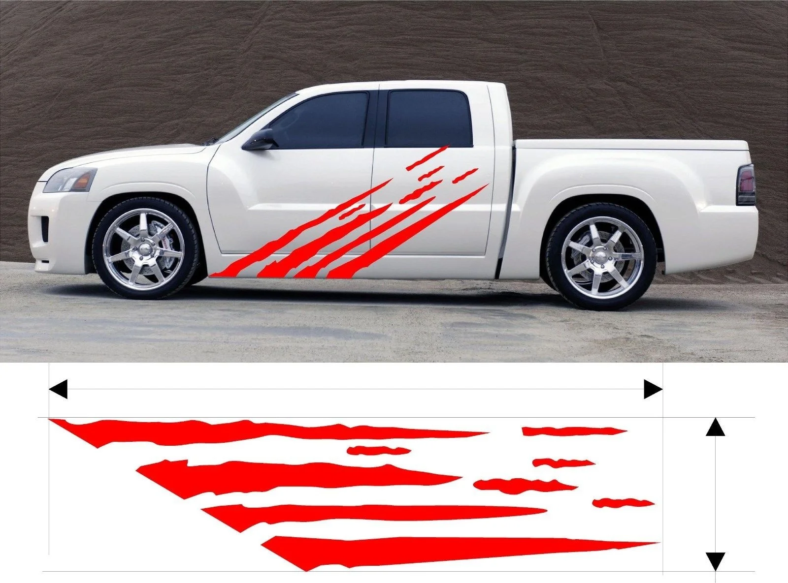For 2Pcs VINYL GRAPHIC DECAL CAR TRUCK KIT CUSTOM SIZE COLOR VARIATION F3-83 Car styling
For 2Pcs VINYL GRAPHIC DECAL CAR TRUCK KIT CUSTOM SIZE COLOR VARIATION F3-83 Car styling