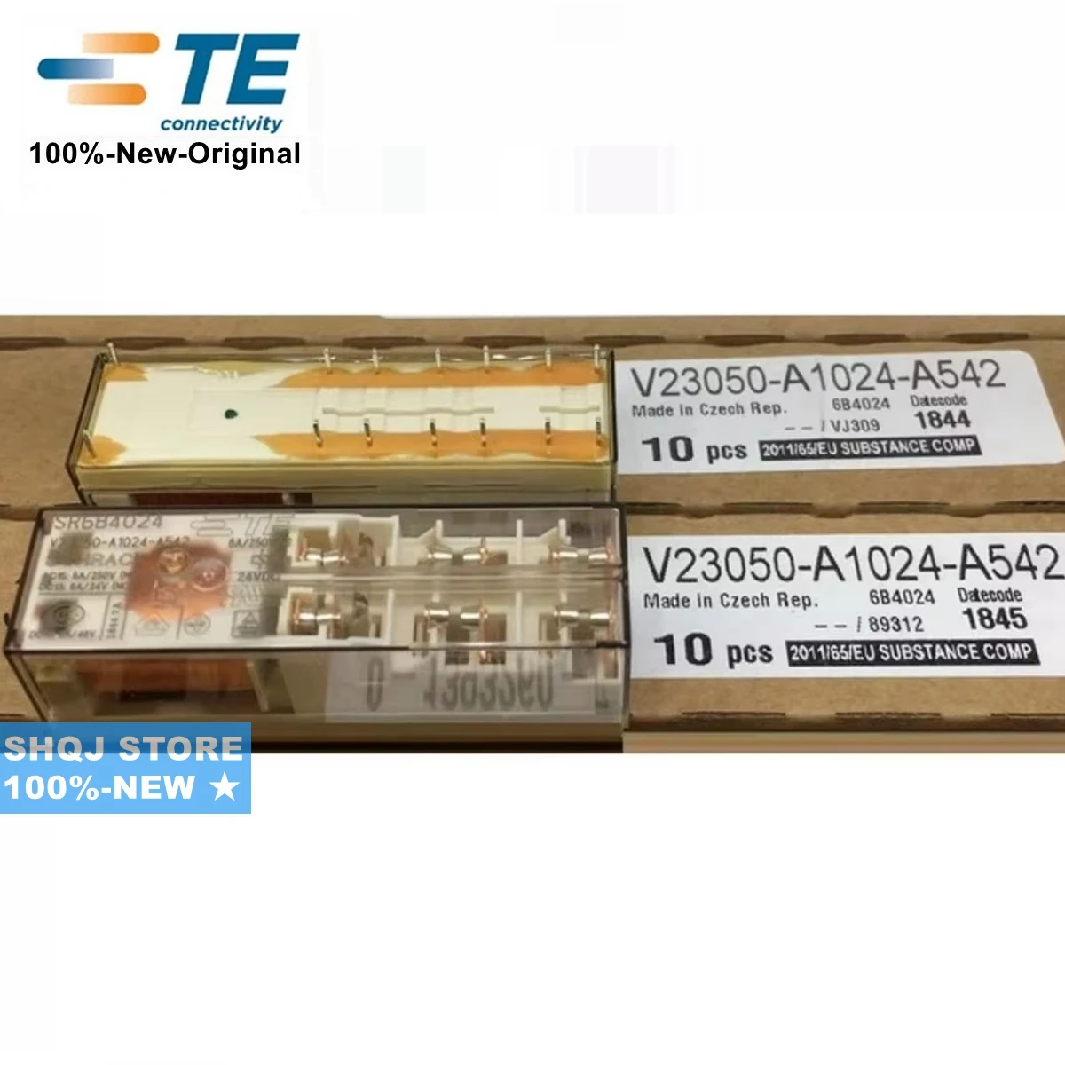 Для SCHRACK-TE Connectivity 100%-Новый 1 шт. SR6B4024 24VDC SR6B4048 48VDC SR6B4018 18VDC Оригинальное реле безопасности лифта
Для SCHRACK-TE Connectivity 100%-Новый 1 шт. SR6B4024 24VDC SR6B4048 48VDC SR6B4018 18VDC Оригинальное реле безопасности лифта