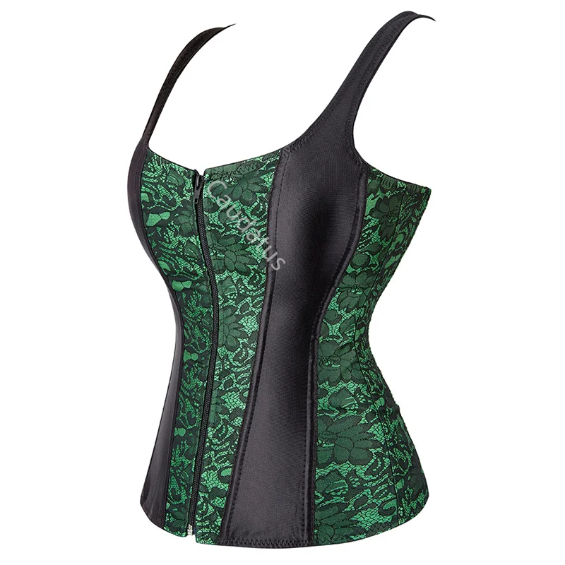 Corset Top Womens Shoulder Straps Bustier Overbust Exotic Corselet Sexy Lingerie Brocade Plus Size Costumes Fashion Halloween
Corset Top Womens Shoulder Straps Bustier Overbust Exotic Corselet Sexy Lingerie Brocade Plus Size Costumes Fashion Halloween