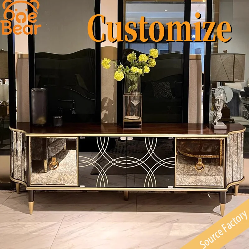 Customizable modern luxury sideboards, American retro-style living room storage cabinets, and showroom mirrored furniture.
Customizable modern luxury sideboards, American retro-style living room storage cabinets, and showroom mirrored furniture.