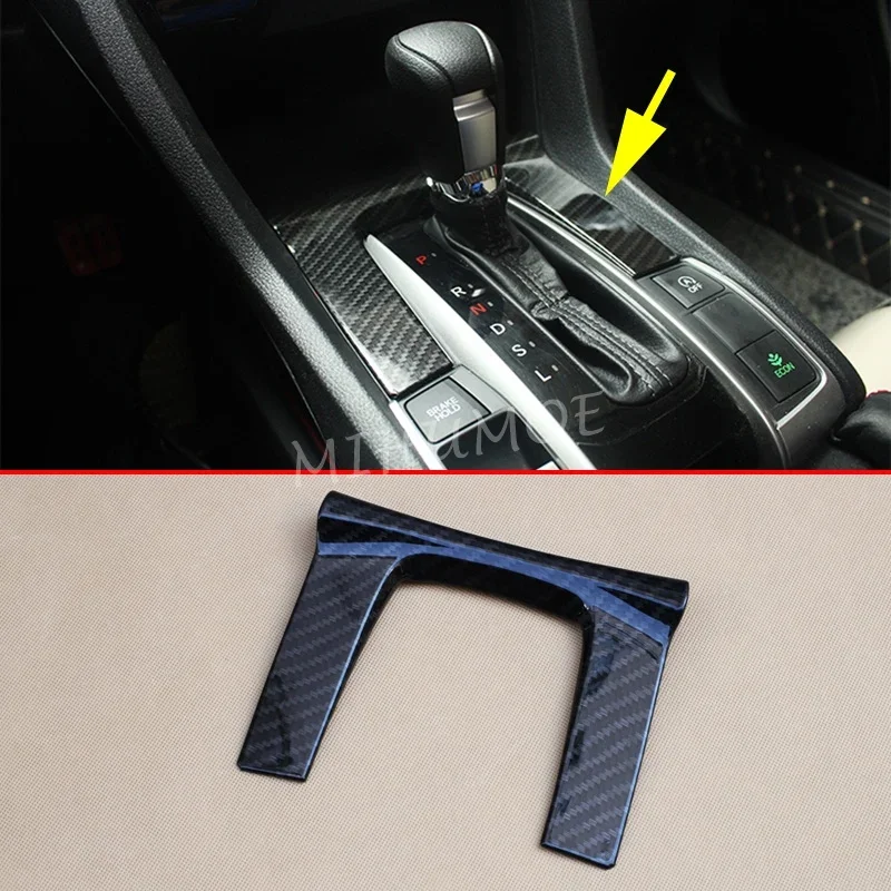 For 2016-2021 Honda Civic 10th Interior Gear Shift Shifter Panel Cover Decoration Carbon Fiber Styling
For 2016-2021 Honda Civic 10th Interior Gear Shift Shifter Panel Cover Decoration Carbon Fiber Styling