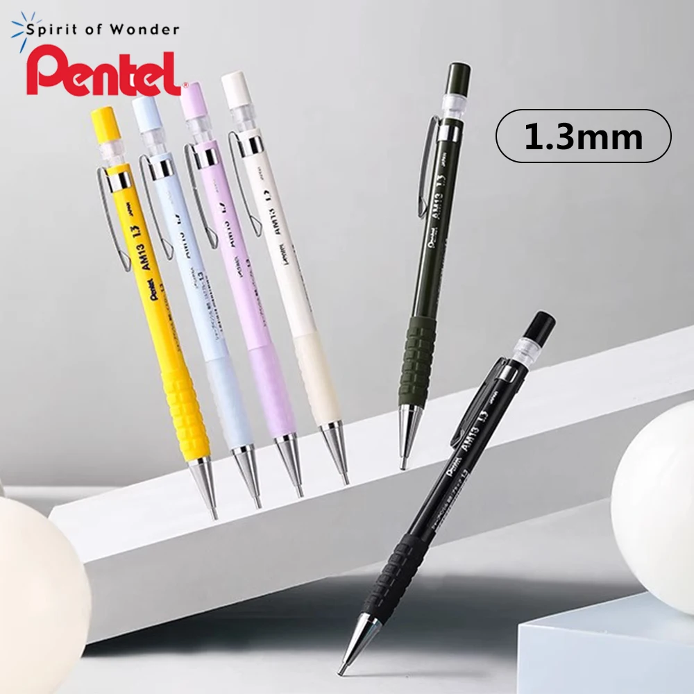 Japan Pentel Mechanical Pencil 1.3mm Thick Core Automatic Pencil Not Easily Broken Student Writing Painting AM13 School Supplies
Japan Pentel Mechanical Pencil 1.3mm Thick Core Automatic Pencil Not Easily Broken Student Writing Painting AM13 School Supplies