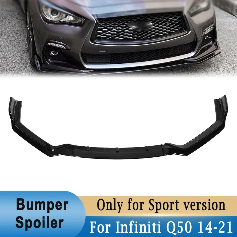 Спойлер на передний бампер для Infiniti Q50 2014-2021, спортивная версия (не для базового), модификация диффузора на Нижний Бампер, защита для губ
Спойлер на передний бампер для Infiniti Q50 2014-2021, спортивная версия (не для базового), модификация диффузора на Нижний Бампер, защита для губ