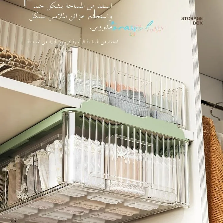 Plastic Drawer Style Storage Box Underwear Socks Organizer Transparent Home Use Closet Divided Basket Multi-layered Arrangement
Plastic Drawer Style Storage Box Underwear Socks Organizer Transparent Home Use Closet Divided Basket Multi-layered Arrangement