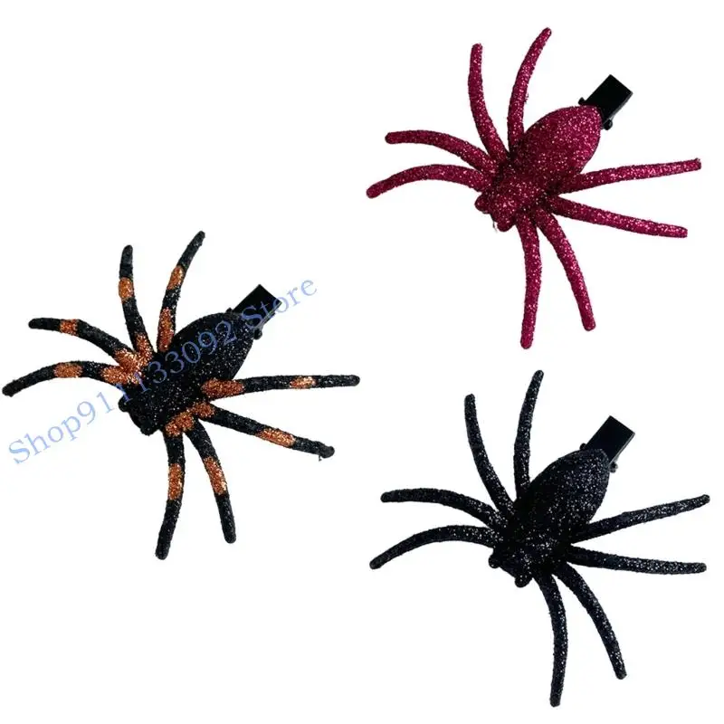 H9ED Halloween Hair Accessory Plastic Arachnid Hair Barrettes Dress Party
H9ED Halloween Hair Accessory Plastic Arachnid Hair Barrettes Dress Party