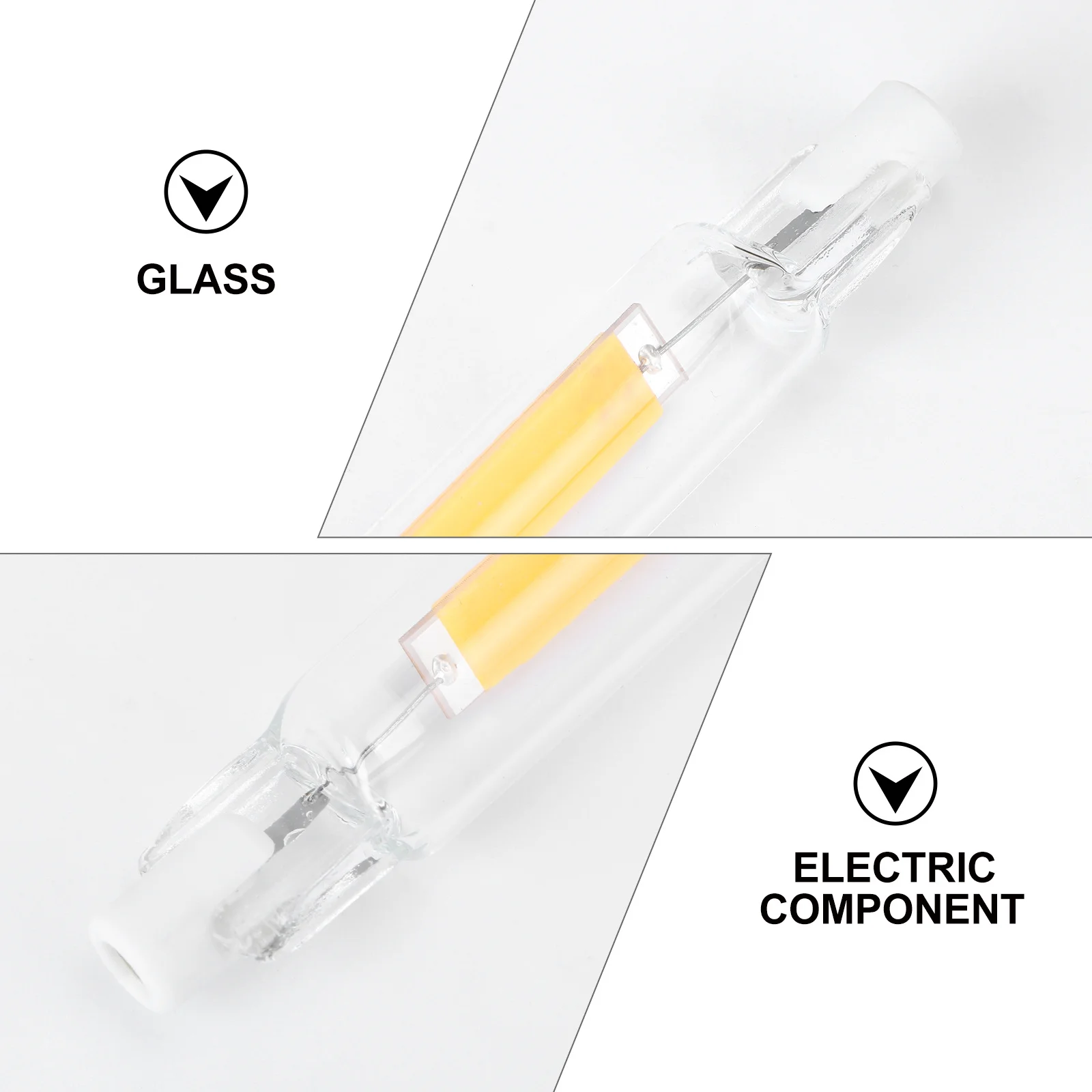 LED Halogen Bulb Replacement Double Ended Linear 118mm 10W Daylight LED Lighting Energy Saving Floodlight for Home Office
LED Halogen Bulb Replacement Double Ended Linear 118mm 10W Daylight LED Lighting Energy Saving Floodlight for Home Office