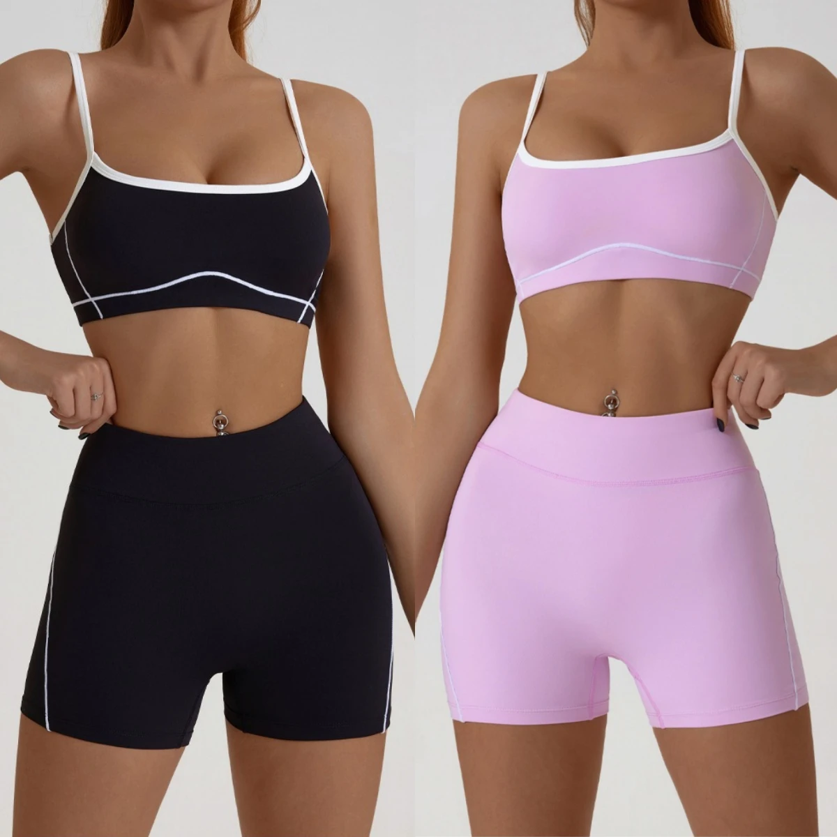 Summer Yoga Sets for Women Sports Bra Running Shorts Cycling Tights 1/2 Piece Workout Tracksuit Fitness Outfit Gym Wear
Summer Yoga Sets for Women Sports Bra Running Shorts Cycling Tights 1/2 Piece Workout Tracksuit Fitness Outfit Gym Wear