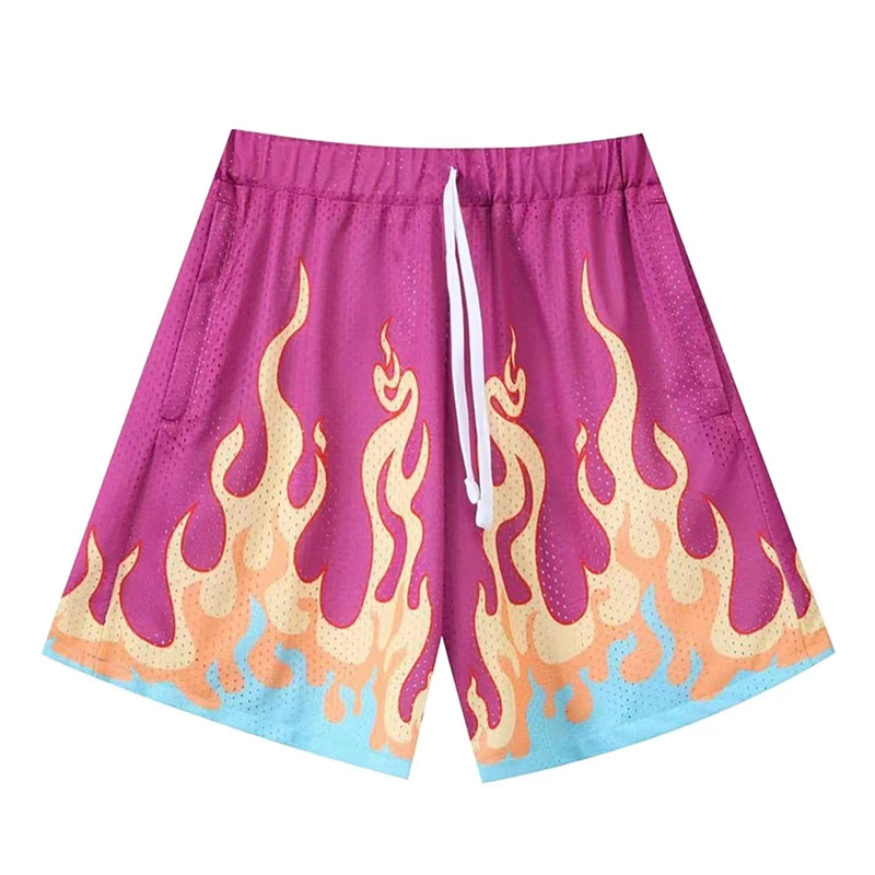 Trendy Flame Graphic Beach Shorts For Men Fashion Summer Streetwear Hip Hop 3D Printed Board Shorts Cool Oversized Short Pants
Trendy Flame Graphic Beach Shorts For Men Fashion Summer Streetwear Hip Hop 3D Printed Board Shorts Cool Oversized Short Pants