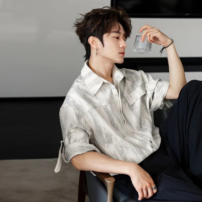 Trendy Men's Short Sleeve Shirt Summer New Fashion Casual Stylish Versatile High Quality Tops
Trendy Men's Short Sleeve Shirt Summer New Fashion Casual Stylish Versatile High Quality Tops