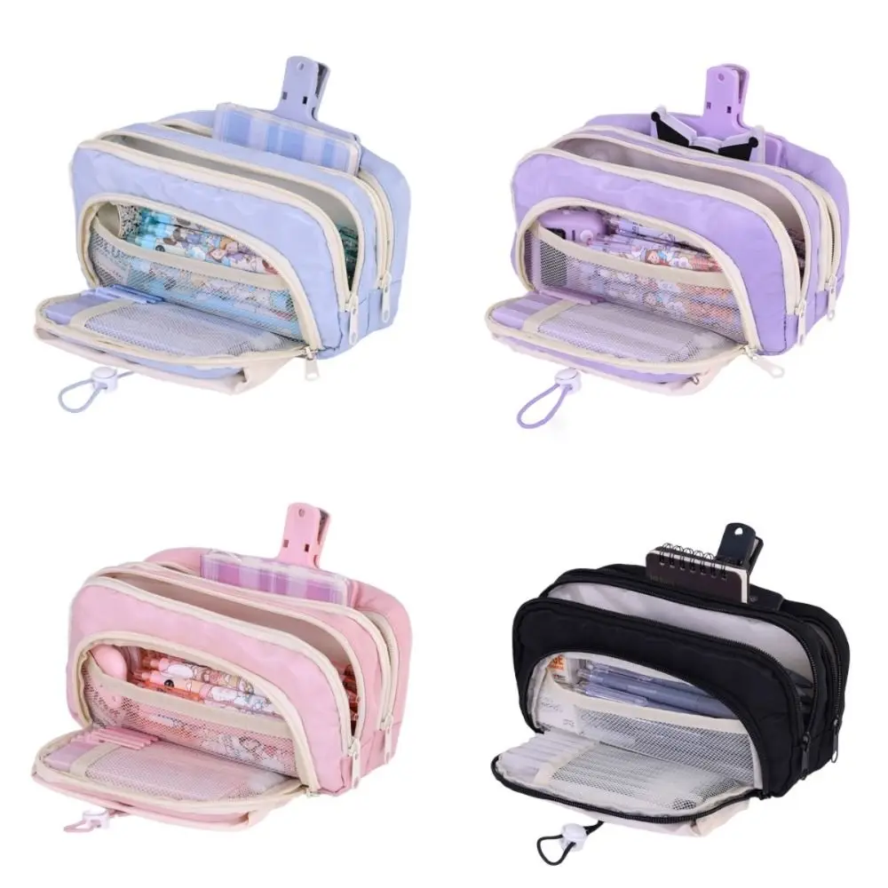 Cosmetic Pouch Large Capacity Drawstring Pen Bag Five Layers Simplicity Pen Organizer Waterproof INS Pen Storage Bag Student
Cosmetic Pouch Large Capacity Drawstring Pen Bag Five Layers Simplicity Pen Organizer Waterproof INS Pen Storage Bag Student