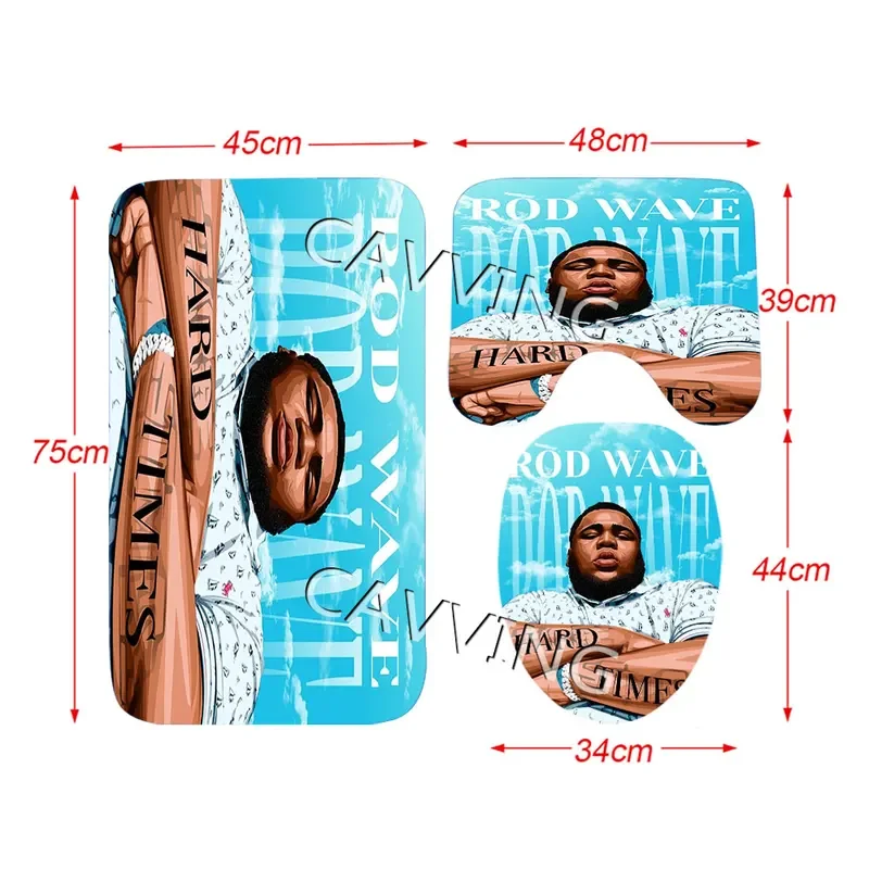 TR01 Rod Wave 3D печатные занавески для душа водостойкая занавеска для ванной комнаты противоскользящий коврик для ванной набор ковриков для унитаза ковер домашний декор F
TR01 Rod Wave 3D печатные занавески для душа водостойкая занавеска для ванной комнаты противоскользящий коврик для ванной набор ковриков для унитаза ковер домашний декор F