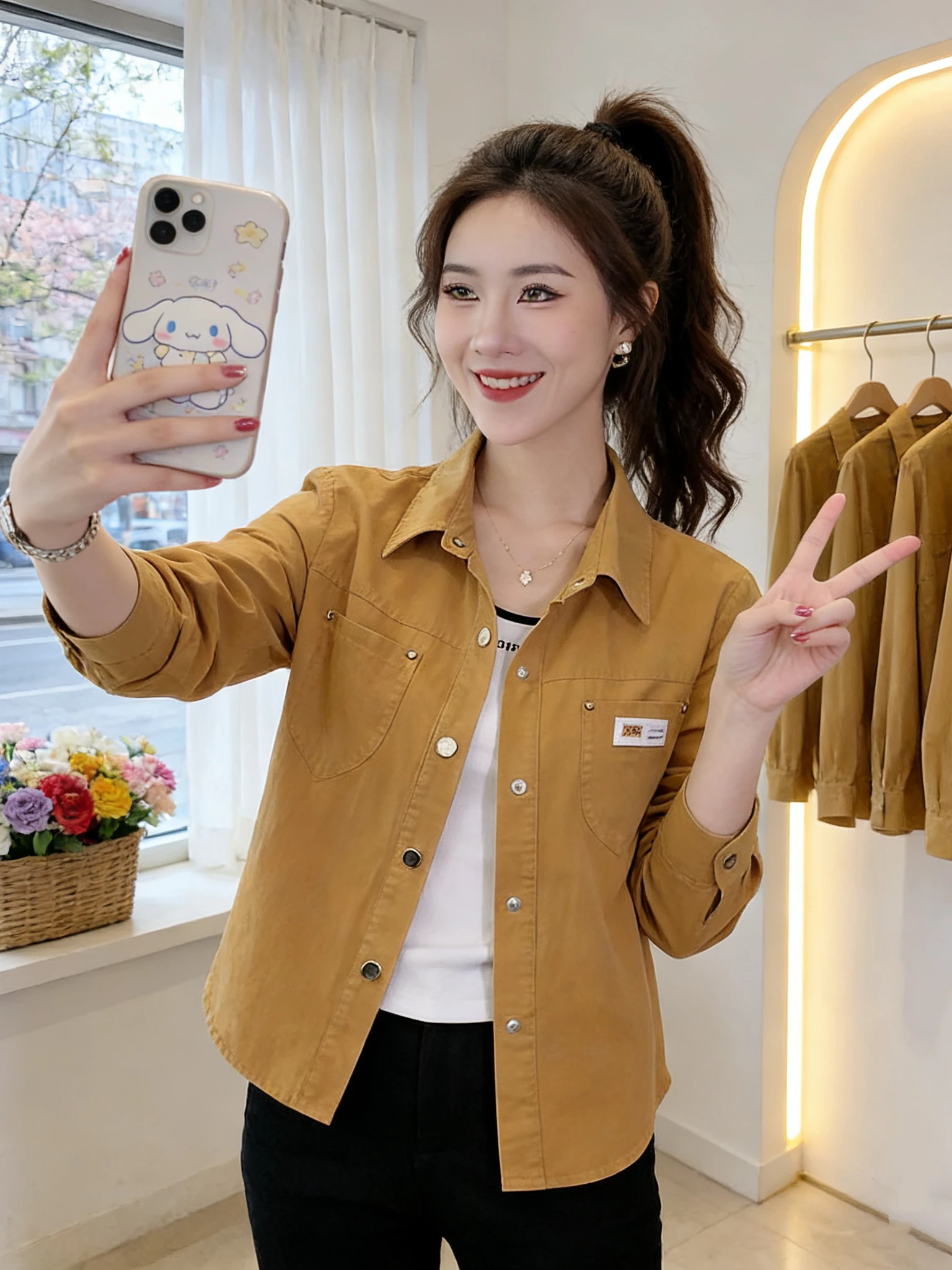 Long Sleeve Casual Shirt Women's Fashionable Versatile Autumn Winter New Style Anti-Wrinkle Collar Button up Color
Long Sleeve Casual Shirt Women's Fashionable Versatile Autumn Winter New Style Anti-Wrinkle Collar Button up Color
