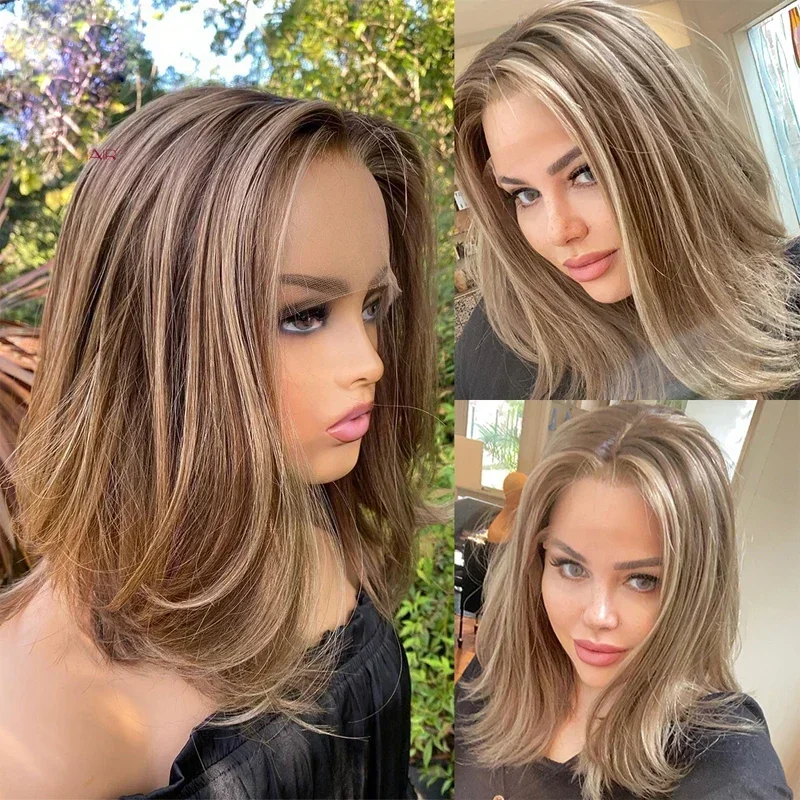 Highlight blonde Glueless Soft Long Straight 5x5 Silk Base Jewish Human Hair With BabyHair HD Lace European Hair Preplucked
Highlight blonde Glueless Soft Long Straight 5x5 Silk Base Jewish Human Hair With BabyHair HD Lace European Hair Preplucked