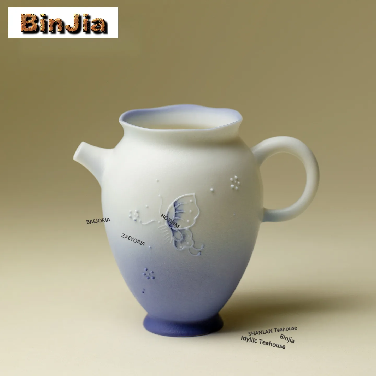 170ml Mist Of The Tides Butterfly Tea Pitcher Pour Tea Cha Hai Dispenser Household Justice Cup Fair Mug Drinkware Accessories
170ml Mist Of The Tides Butterfly Tea Pitcher Pour Tea Cha Hai Dispenser Household Justice Cup Fair Mug Drinkware Accessories