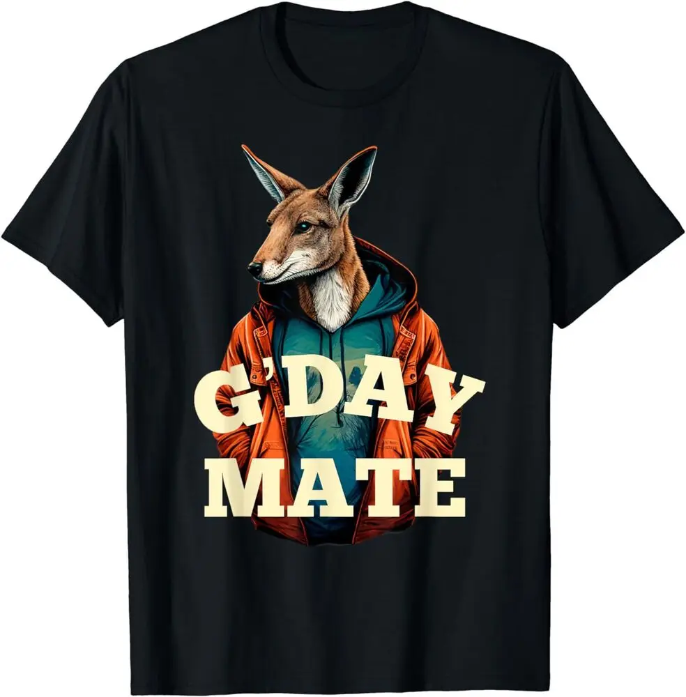 Australia G'Day Mate, Kangaroo Australian Symbol T-Shirt Anime Graphic T-shirts For Men Clothing Women Short Sleeve Tees
Australia G'Day Mate, Kangaroo Australian Symbol T-Shirt Anime Graphic T-shirts For Men Clothing Women Short Sleeve Tees