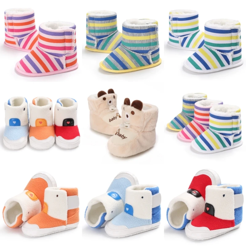 New Winter Cute Cartoon Baby Boots Cotton Warm Soft Sole First Walkers for Infants Boys Girls 0-18 Months
New Winter Cute Cartoon Baby Boots Cotton Warm Soft Sole First Walkers for Infants Boys Girls 0-18 Months