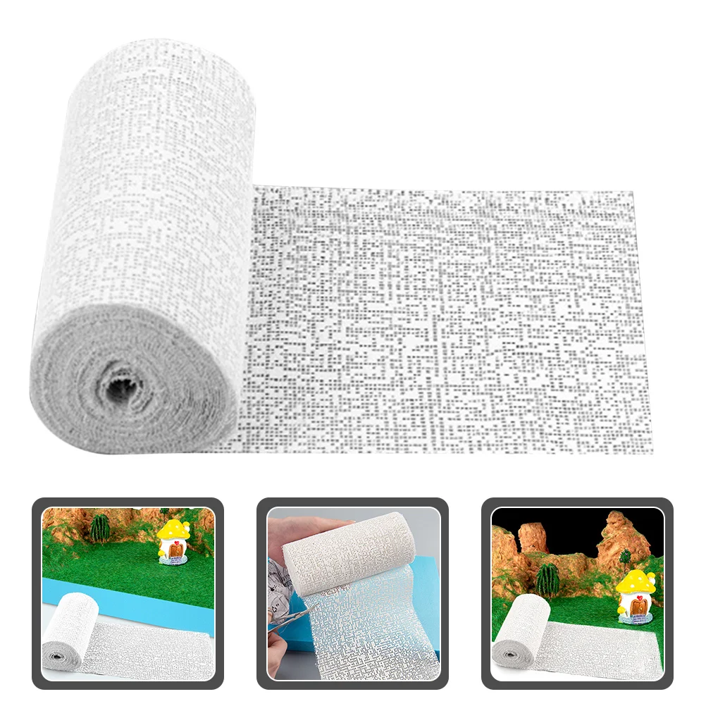 15x460cm Plaster Cloth for Mountain Models Forming Craft Supplies Gypsum Tape Model Train Scenery Terrain Landform Modeling
15x460cm Plaster Cloth for Mountain Models Forming Craft Supplies Gypsum Tape Model Train Scenery Terrain Landform Modeling