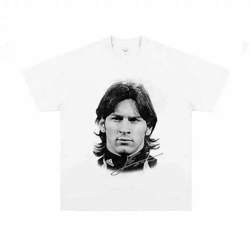 Heavy Loose T-shirt Trendy Brand FashionFootball Figure Neymar Pure Cotton, Printed Short-sleeved Pure Cotton Heavy Loose
Heavy Loose T-shirt Trendy Brand FashionFootball Figure Neymar Pure Cotton, Printed Short-sleeved Pure Cotton Heavy Loose