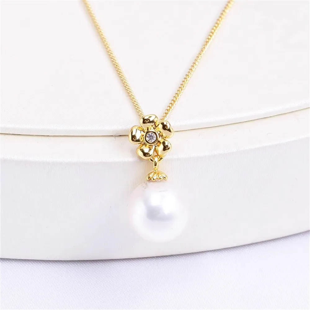 DIY Gold-Plated Pearl Pendant Setting, Handmade Jewelry Crafting Accessories Jewelry Findings No Pearl No Chain
DIY Gold-Plated Pearl Pendant Setting, Handmade Jewelry Crafting Accessories Jewelry Findings No Pearl No Chain