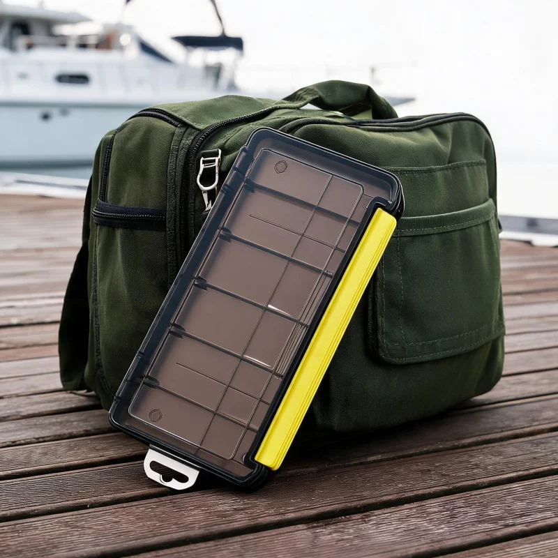 Fishing Hook Fake Bait Box With Removable Dividers Adjustable Compartments Fishing Tackle Tools Storage Box Fishing Accessories
Fishing Hook Fake Bait Box With Removable Dividers Adjustable Compartments Fishing Tackle Tools Storage Box Fishing Accessories