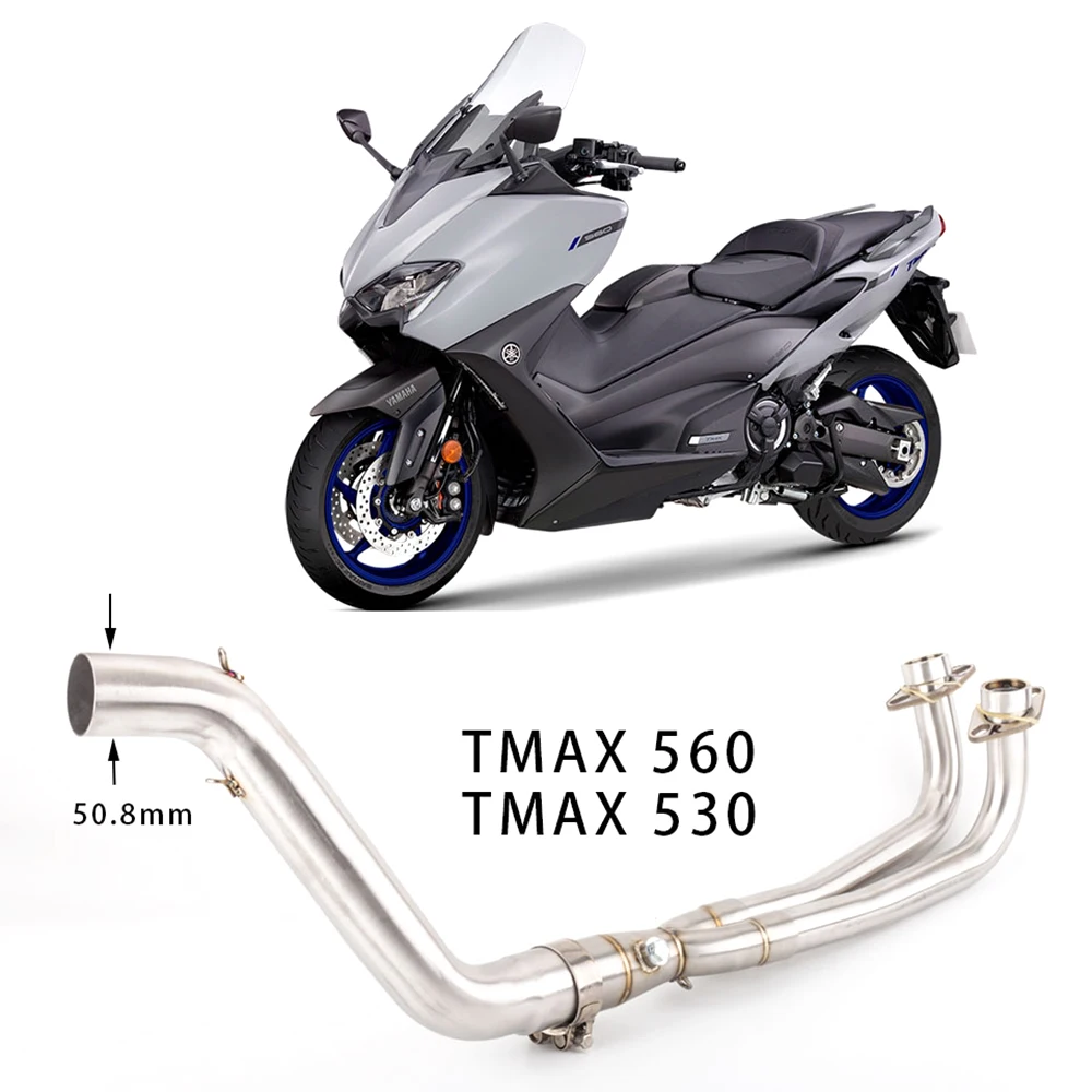 Motorcycle Exhaust Pipe Scooter Front Pipe Stainless Steel Slip-On Middle Pipe for Yamaha TMAX560 2020-2021 TMAX530 2017-2021
Motorcycle Exhaust Pipe Scooter Front Pipe Stainless Steel Slip-On Middle Pipe for Yamaha TMAX560 2020-2021 TMAX530 2017-2021