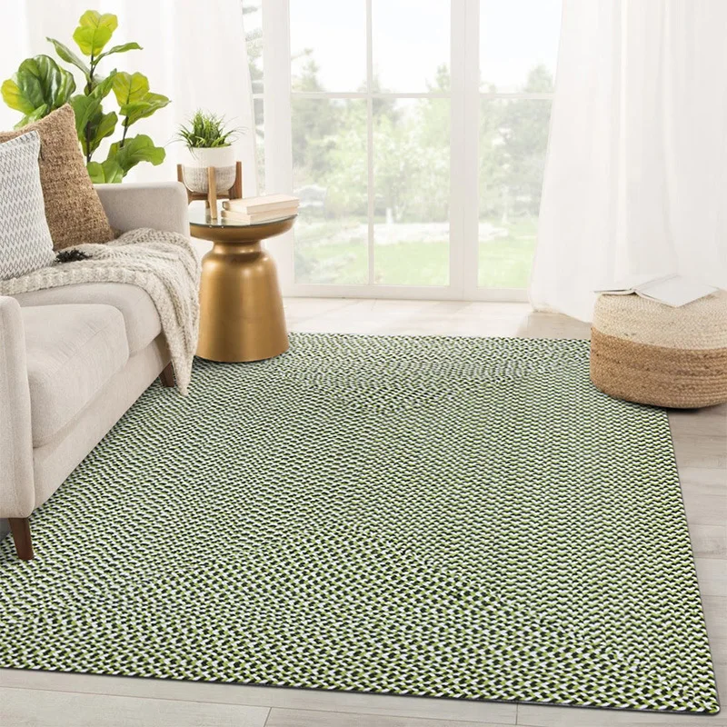 Hand-woven cotton and linen carpet living room coffee table sofa study modern simple home modern bedroom bedside
Hand-woven cotton and linen carpet living room coffee table sofa study modern simple home modern bedroom bedside