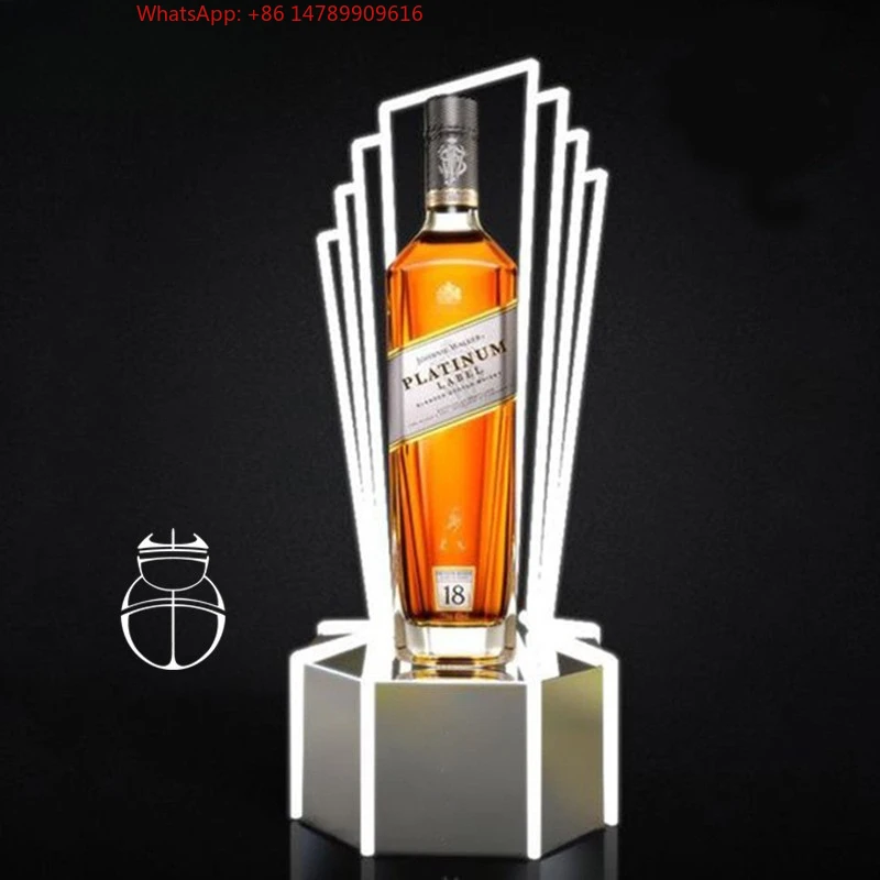 Premium Custom LED Liquor Display StandAcrylic Wine Display Stand Customized LED Luminous Beverage Red Wine With Light Wine Rack
Premium Custom LED Liquor Display StandAcrylic Wine Display Stand Customized LED Luminous Beverage Red Wine With Light Wine Rack