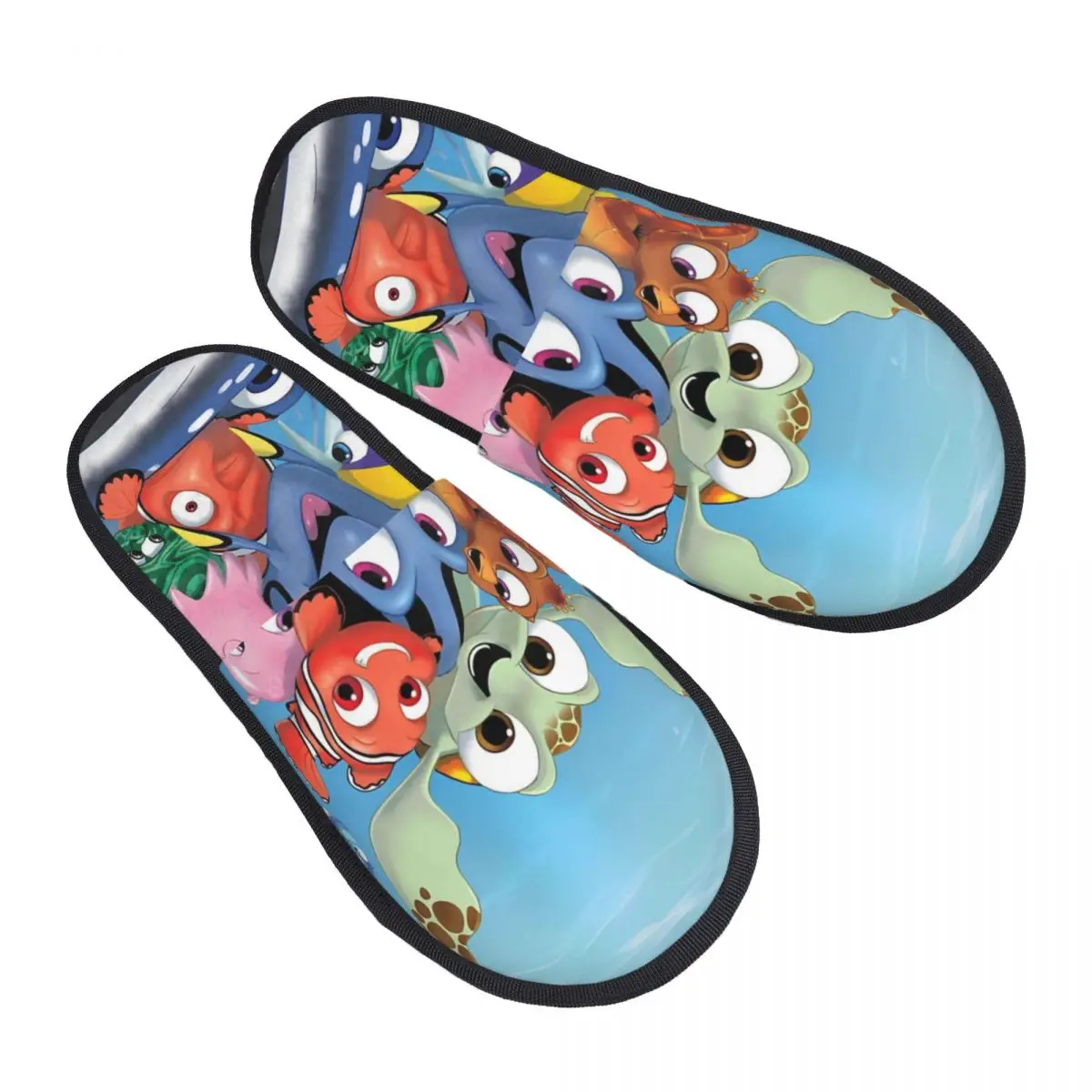 Изготовленные на заказ домашние тапочки из мягкой пены с эффектом памяти Nemo, женские удобные теплые нескользящие тапочки с рисунком рыбы
Изготовленные на заказ домашние тапочки из мягкой пены с эффектом памяти Nemo, женские удобные теплые нескользящие тапочки с рисунком рыбы