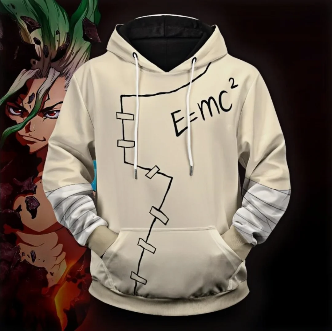 Trendy Anime Dr.Stone 3D Print Men's Hoodies Funny Character Cosplay Sweatshirt Fall Winter Casual Unisex Clothes Gift For Fans
Trendy Anime Dr.Stone 3D Print Men's Hoodies Funny Character Cosplay Sweatshirt Fall Winter Casual Unisex Clothes Gift For Fans