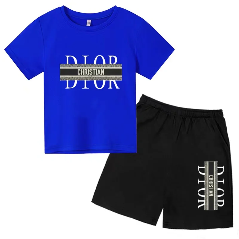 Children Letter Clothing Short-sleeved T-shirt+Shorts Cool Charming Summer Clothes Boys Girls Toddler 3-12Yrs Sports Casual Set
Children Letter Clothing Short-sleeved T-shirt+Shorts Cool Charming Summer Clothes Boys Girls Toddler 3-12Yrs Sports Casual Set