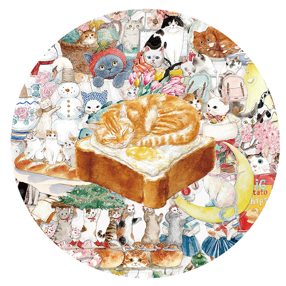 10/30/50pcs Funny Cute Watercolor Cat Stickers Waterproof DIY Skateboard Phone Luggage Cartoon Transparent Decals Decoration Toy
10/30/50pcs Funny Cute Watercolor Cat Stickers Waterproof DIY Skateboard Phone Luggage Cartoon Transparent Decals Decoration Toy