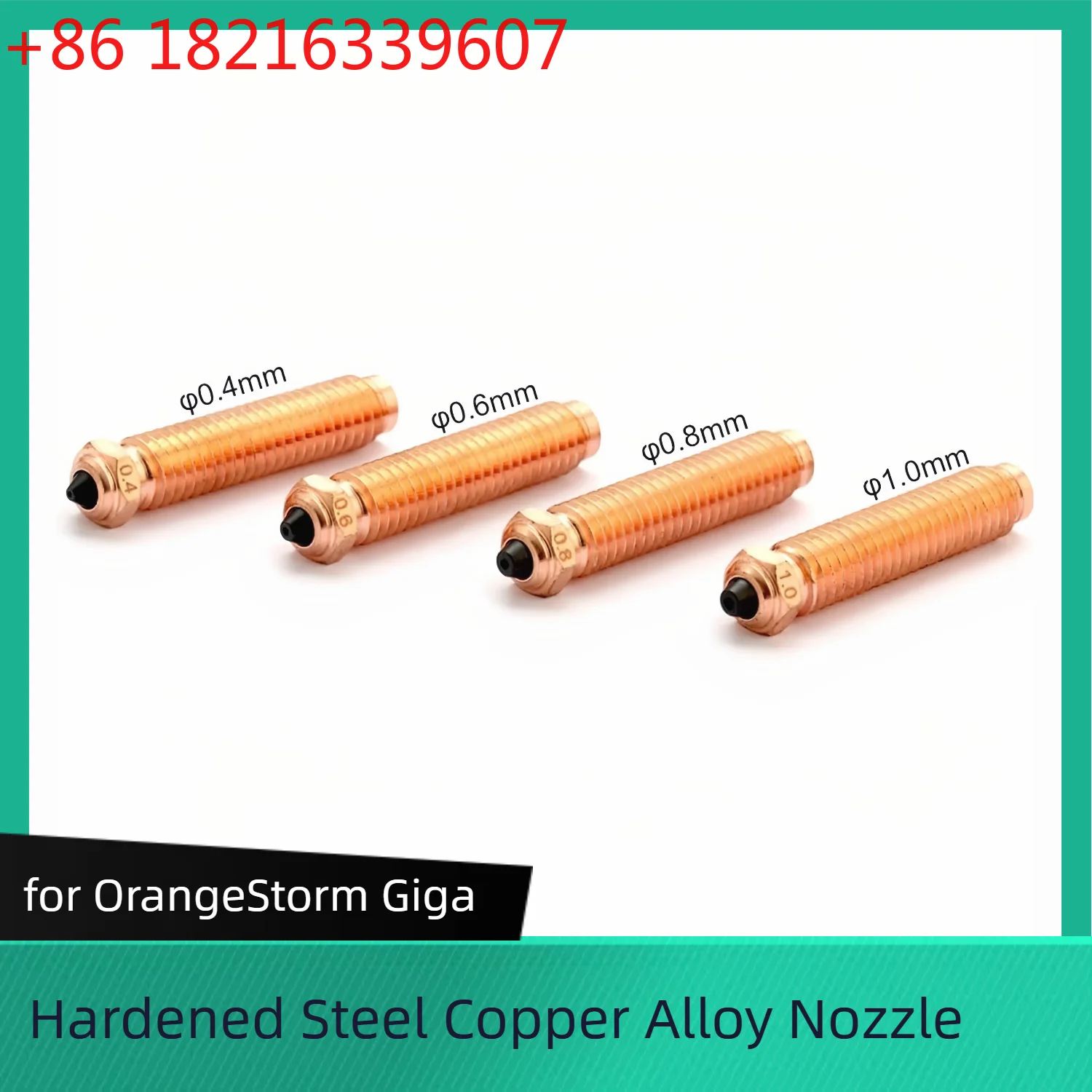 Улучшенная биметаллическая насадка из закаленной стали для 3D-принтера ELEGOO OrangeStorm Giga, аксессуары
Улучшенная биметаллическая насадка из закаленной стали для 3D-принтера ELEGOO OrangeStorm Giga, аксессуары