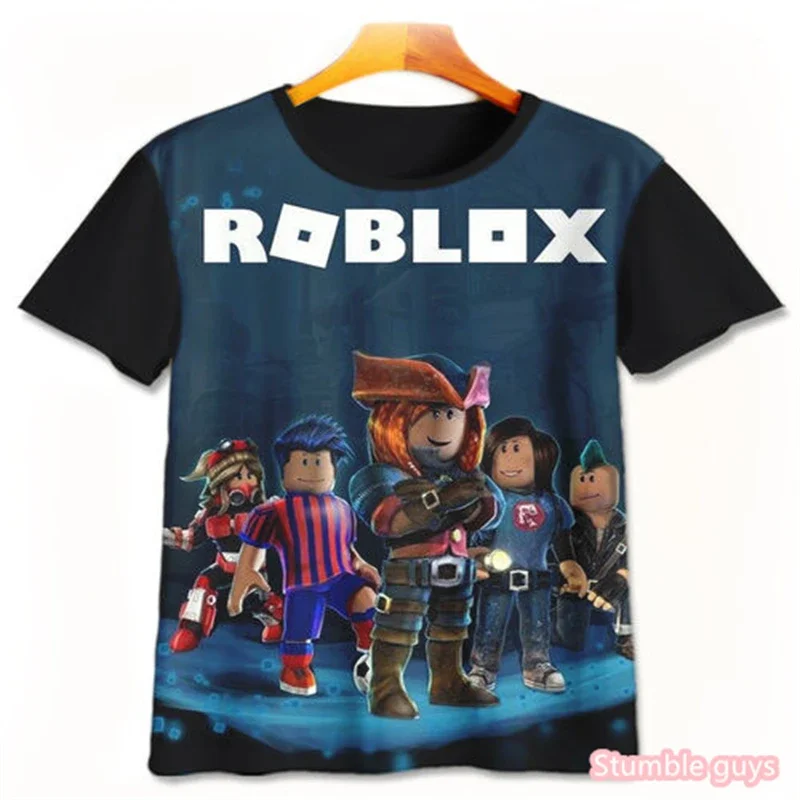 Модная летняя футболка Roblox для мальчиков, повседневные детские топы с короткими рукавами в стиле аниме для девочек, детская повседневная одежда с графическим рисунком из мультфильмов
Модная летняя футболка Roblox для мальчиков, повседневные детские топы с короткими рукавами в стиле аниме для девочек, детская повседневная одежда с графическим рисунком из мультфильмов