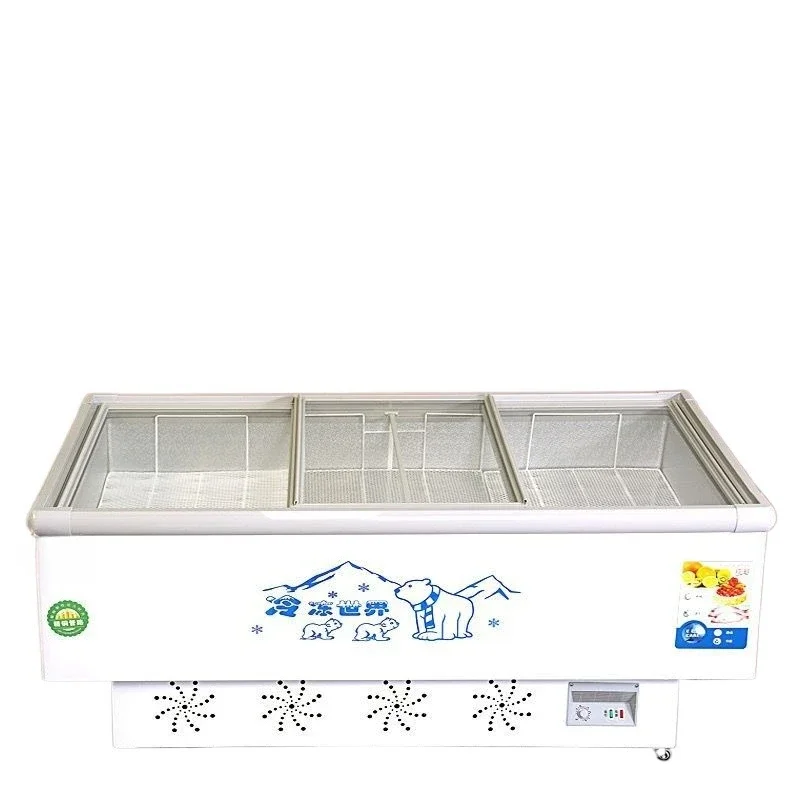 Refrigerated and refrigerators for commercial business Meat cabinet Horizontal island Flat display Maruko hot pot
Refrigerated and refrigerators for commercial business Meat cabinet Horizontal island Flat display Maruko hot pot