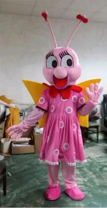 Cosplay Costume Pink Bees Mascot Costume Cartoon Character Halloween Fancy Dress Christmas Party Bee Maskote Anime Carnival
Cosplay Costume Pink Bees Mascot Costume Cartoon Character Halloween Fancy Dress Christmas Party Bee Maskote Anime Carnival