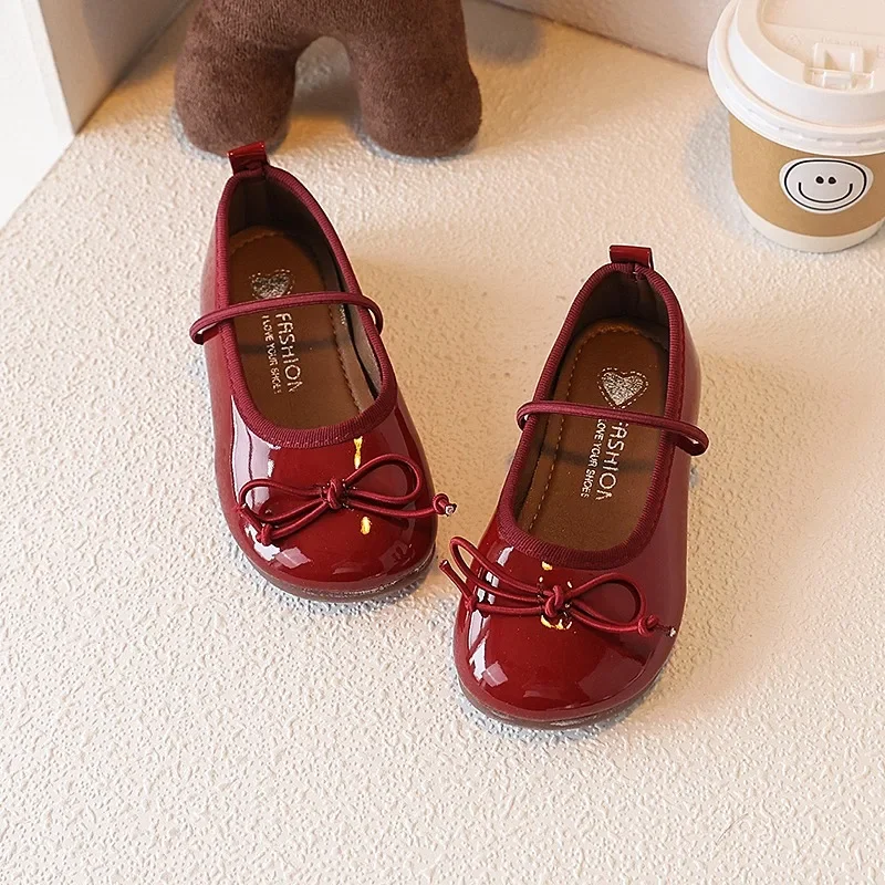 Toddlers Girl Shoes Trend Classic Children Leather Shoes Fashion Spring Autumn Bowknot Kids Causal Princess Ballet Flat Loafers
Toddlers Girl Shoes Trend Classic Children Leather Shoes Fashion Spring Autumn Bowknot Kids Causal Princess Ballet Flat Loafers