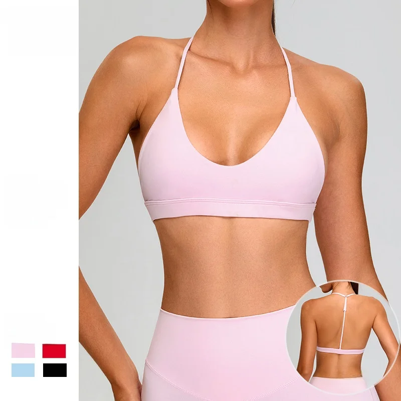 Женский спортивный жилет с Т-образным вырезом, красивый топ с лямкой на шее на спине, топ для йоги в европейском и американском стиле, одежда для фитнеса и бега
Женский спортивный жилет с Т-образным вырезом, красивый топ с лямкой на шее на спине, топ для йоги в европейском и американском стиле, одежда для фитнеса и бега