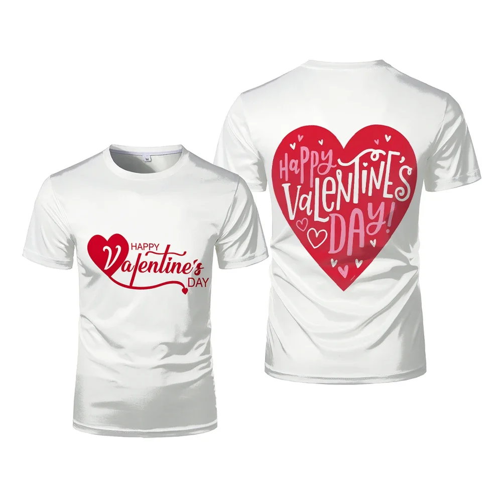 Heart-shaped 3D Printed Plus-size Men's T-shirt Love Couple Street Casual Simple Sports Quick Drying Breathable Short Sleeve
Heart-shaped 3D Printed Plus-size Men's T-shirt Love Couple Street Casual Simple Sports Quick Drying Breathable Short Sleeve