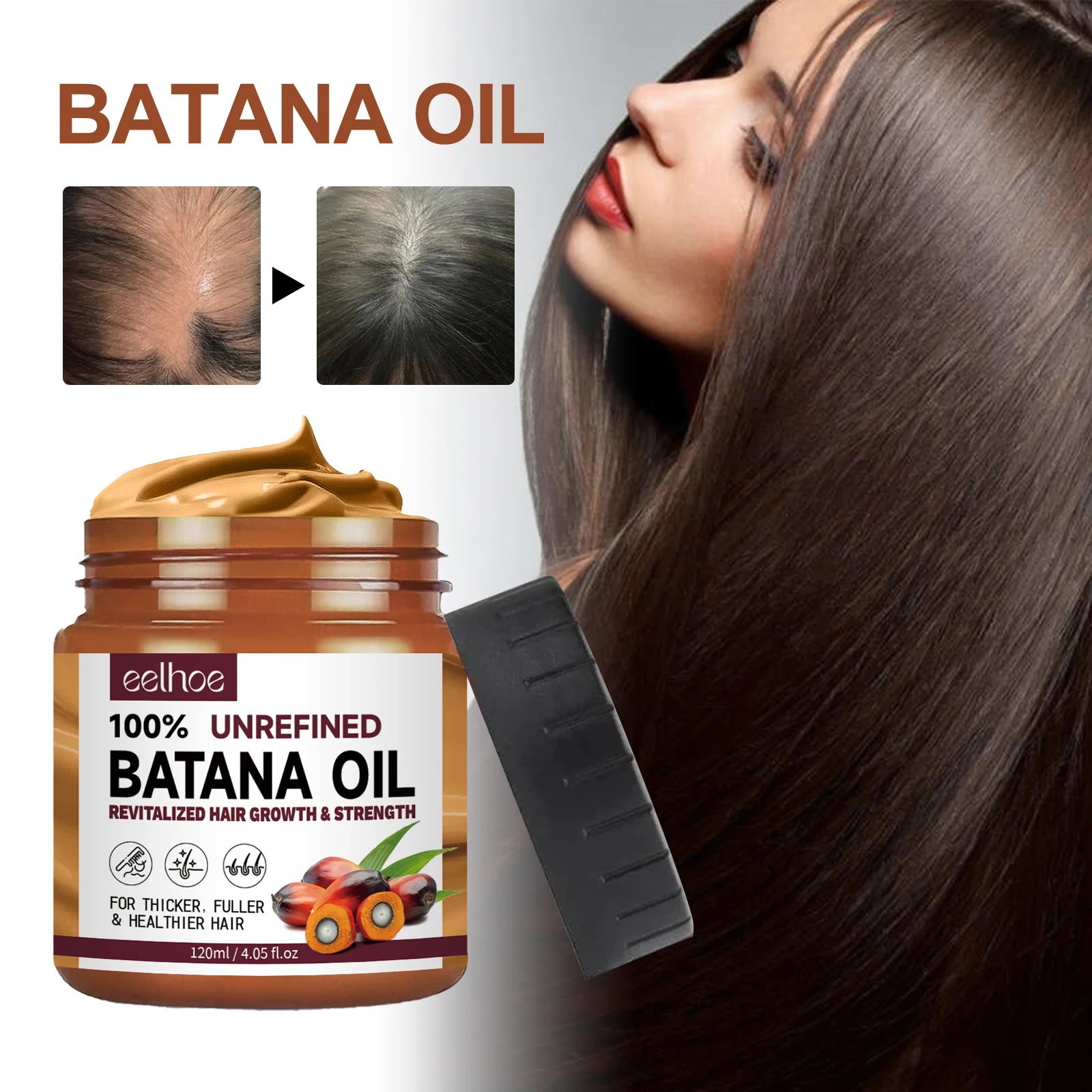 Unrefined Batana Oil for Hair Growth Nourish Roots Strengthen Hair Reduce Hair Fall Smooth Volumize Dense Hair Care255242
Unrefined Batana Oil for Hair Growth Nourish Roots Strengthen Hair Reduce Hair Fall Smooth Volumize Dense Hair Care255242