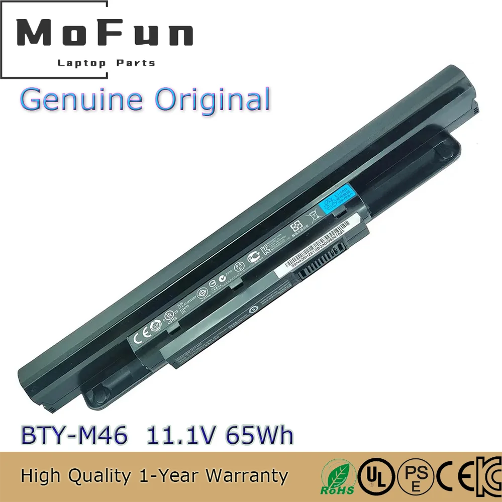 НОВЫЙ оригинальный аккумулятор BTY-M46 для MSI X-slim X460 X460-004US X460DX-006US 007US
НОВЫЙ оригинальный аккумулятор BTY-M46 для MSI X-slim X460 X460-004US X460DX-006US 007US