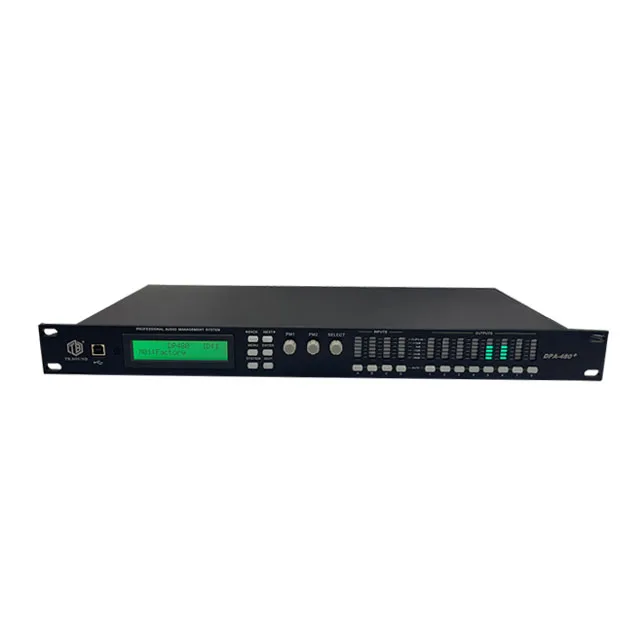 4 in 8 Out Speaker Management System Dsp Speaker Audio Processor with FIR Filter Processor
4 in 8 Out Speaker Management System Dsp Speaker Audio Processor with FIR Filter Processor