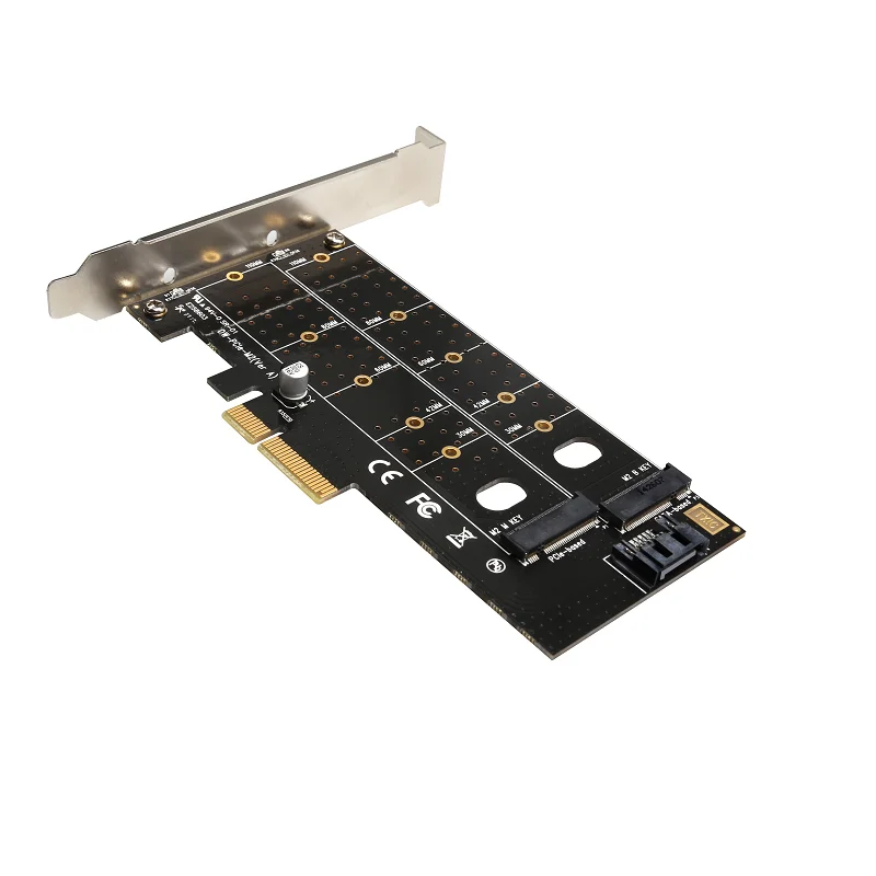 2 шт. адаптер SSD PCIE NVME/M.2 (NGFF) SATA SSD M2 к SATA III адаптер M2 к SATA PCI-E карта B ключ + ключ M
2 шт. адаптер SSD PCIE NVME/M.2 (NGFF) SATA SSD M2 к SATA III адаптер M2 к SATA PCI-E карта B ключ + ключ M