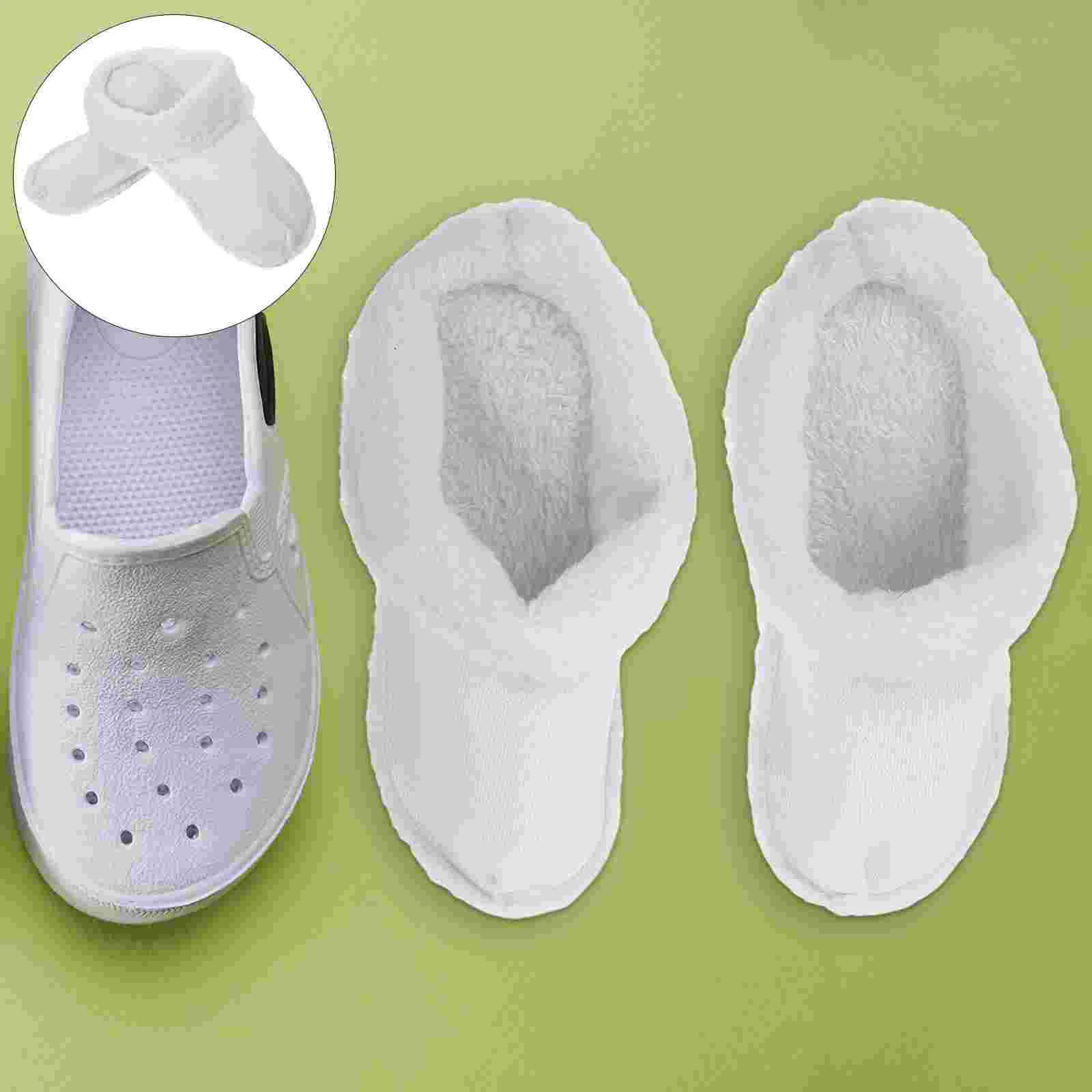 Plush Hole Shoes Cover Sandals Inner Wearing Winter Clogs Covers Warm Slipper Liner Warming Lining for Women
Plush Hole Shoes Cover Sandals Inner Wearing Winter Clogs Covers Warm Slipper Liner Warming Lining for Women