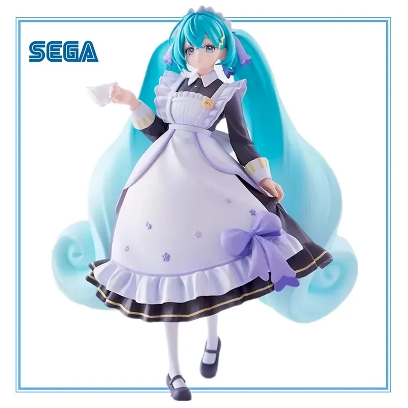 SEGA Original Luminasta Hatsune Miku Retro Maid PVC 21CM Anime Action Figures Model Collection Toys Gifts
SEGA Original Luminasta Hatsune Miku Retro Maid PVC 21CM Anime Action Figures Model Collection Toys Gifts